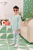 The Tabur Kurta - Tiffany Blue
