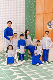 The Tabur Baju Melayu Top - Classic Blue