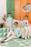 The Tabur Kurta - Tiffany Blue
