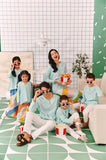 The Tabur Kurta - Tiffany Blue