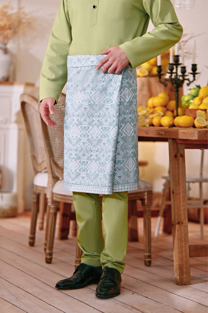 The ORI Instant Men Samping - Imperial Turquoise