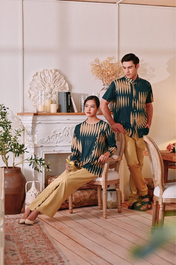 The Menuai Men Batik Shirt - Sepals