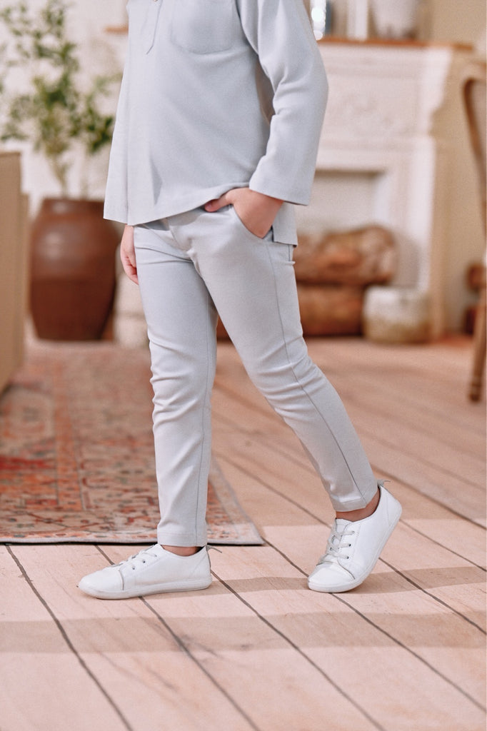 The Perfect Slim Fit Pants - Light Grey