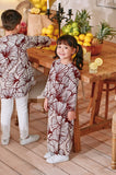 The Menuai Broderie Folded Skirt - Petals