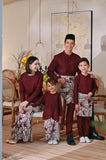 The Menuai Baju Melayu Top - Mangosteen