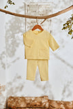 The Lembah Babies Kurta - Light Yellow