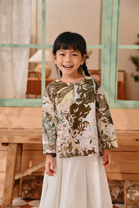 The Lembah Suria Blouse - Marsh