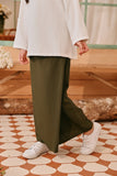 The Lembah Folded Skirt - Olive