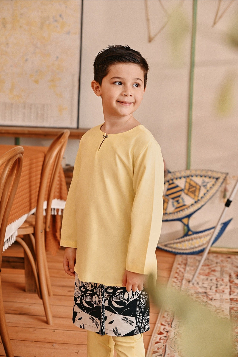 The Lembah Kurta - Light Yellow
