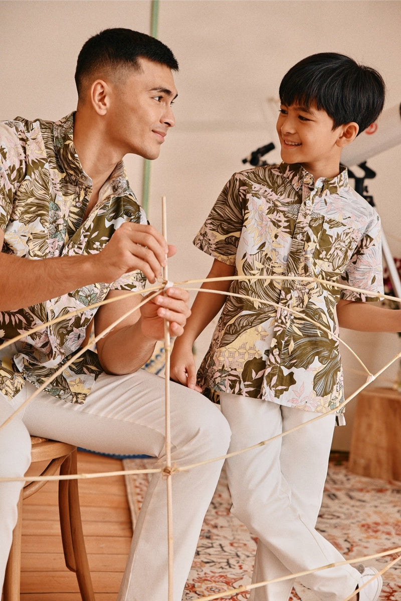 The Lembah Batik Shirt - Marsh