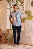 The Lembah Men Batik Shirt - Rivers