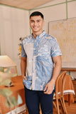 The Lembah Men Batik Shirt - Rivers