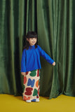 Rona Royal Blue Blouse match skirt