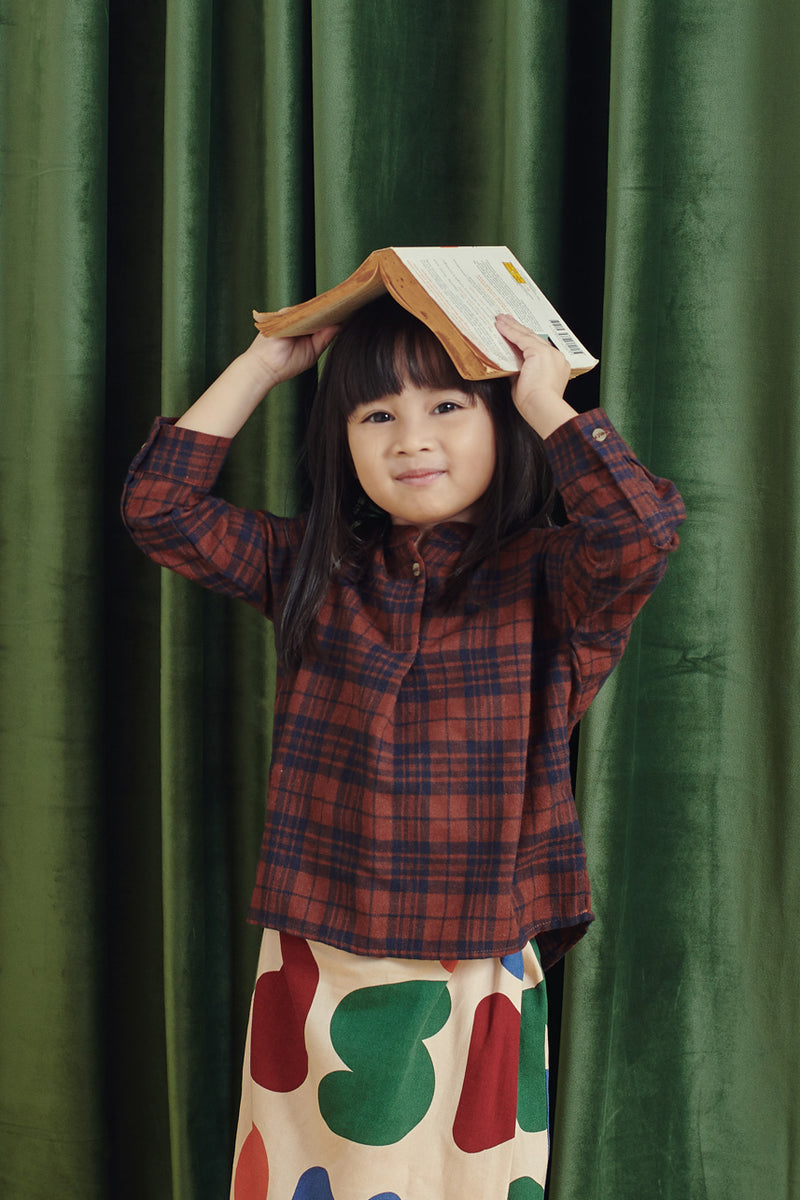 Blaus Kotak Pleat for Kids