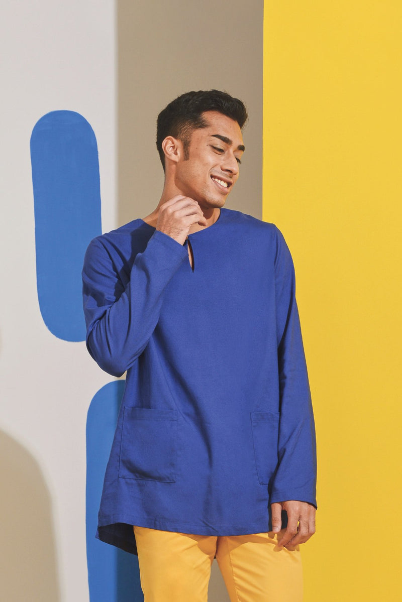 Classic Blue Baju Kedah