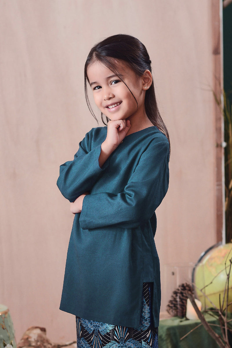 baju kurung teal
