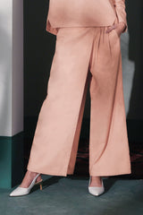 The Bayang Women Overlay Trousers - Peach