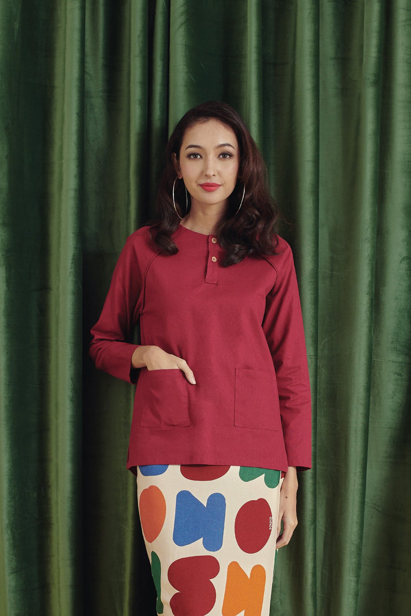 Women Raglan Blouse