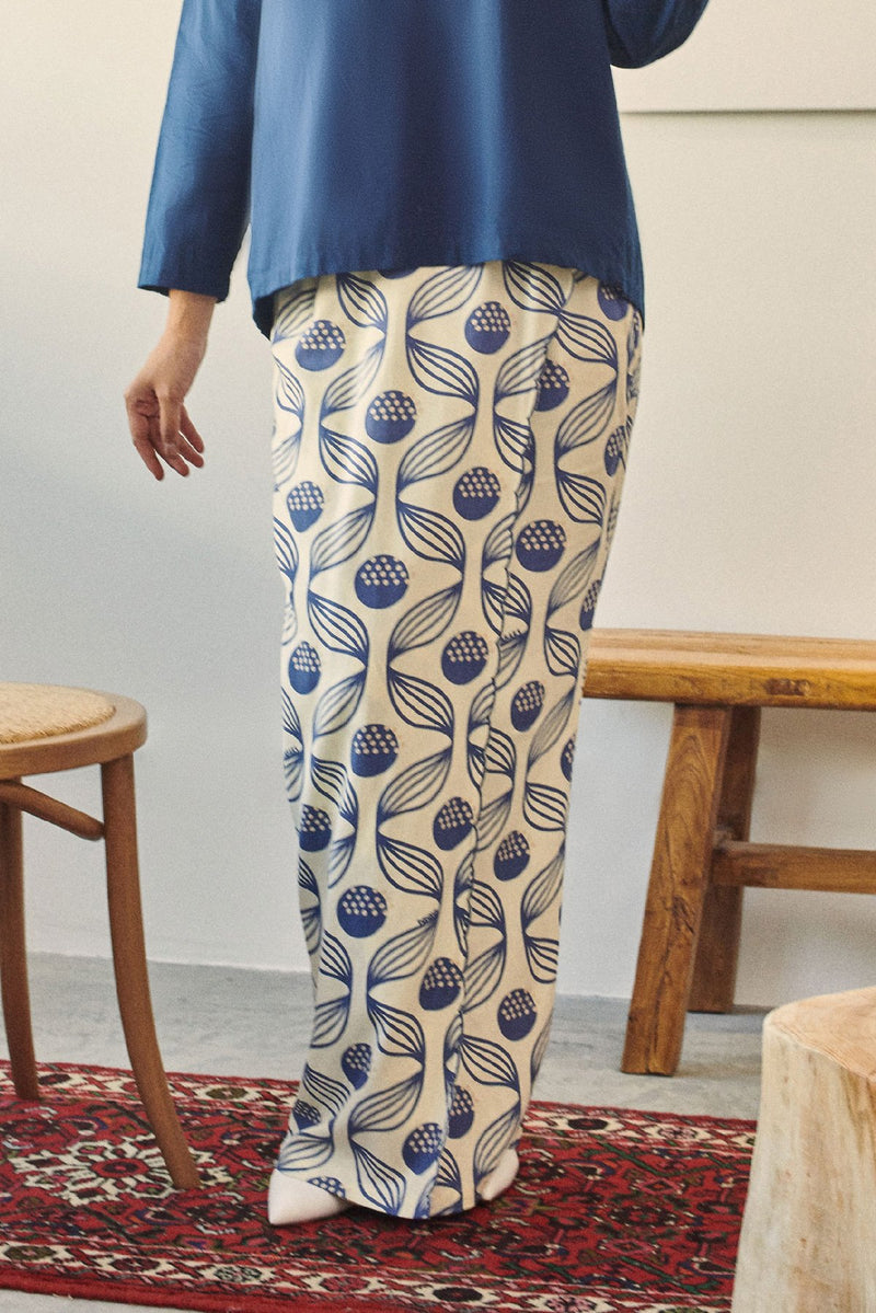 kain selisih sulam cotton bercorak