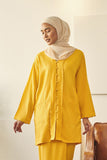 baju kebarung cotton kuning