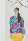 The Timur Collection Women Wrapped Blouse - Hana