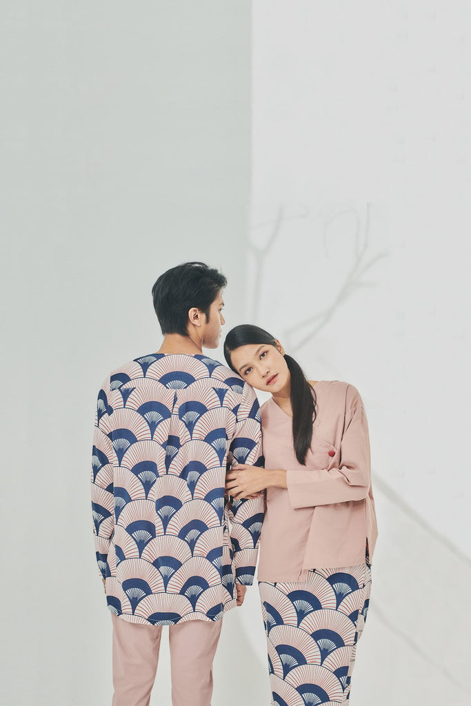 Raya Collection Couples Dusty Pink Blouse
