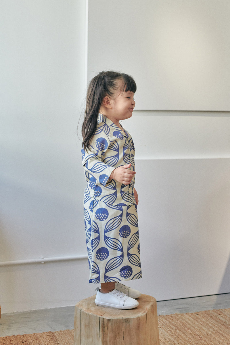 baju raya baby bercorak