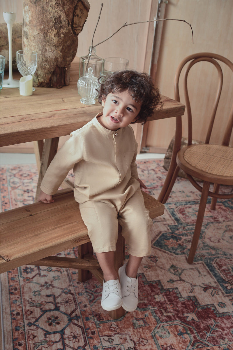 baju baby beige
