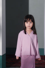 The Bayang Bell Shape Top - Light Purple