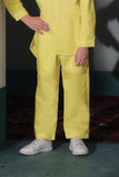 The Bayang Regular Fit Pants - Lemon Yellow