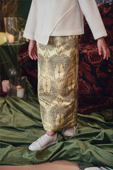 The Legend Jacquard Skirt - Golden Ledang