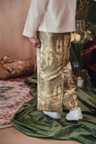 The Legend Jacquard Skirt - Golden Ledang