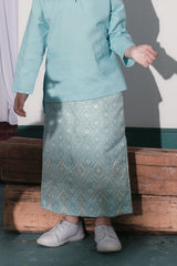 The Bayang Jacquard Skirt - Petal Tiffany