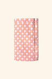 Men instant samping pattern - peach and white 