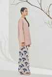 Kurung Blouse match print skirt