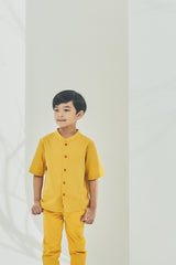 The Timur Oriental Shirt - Mustard
