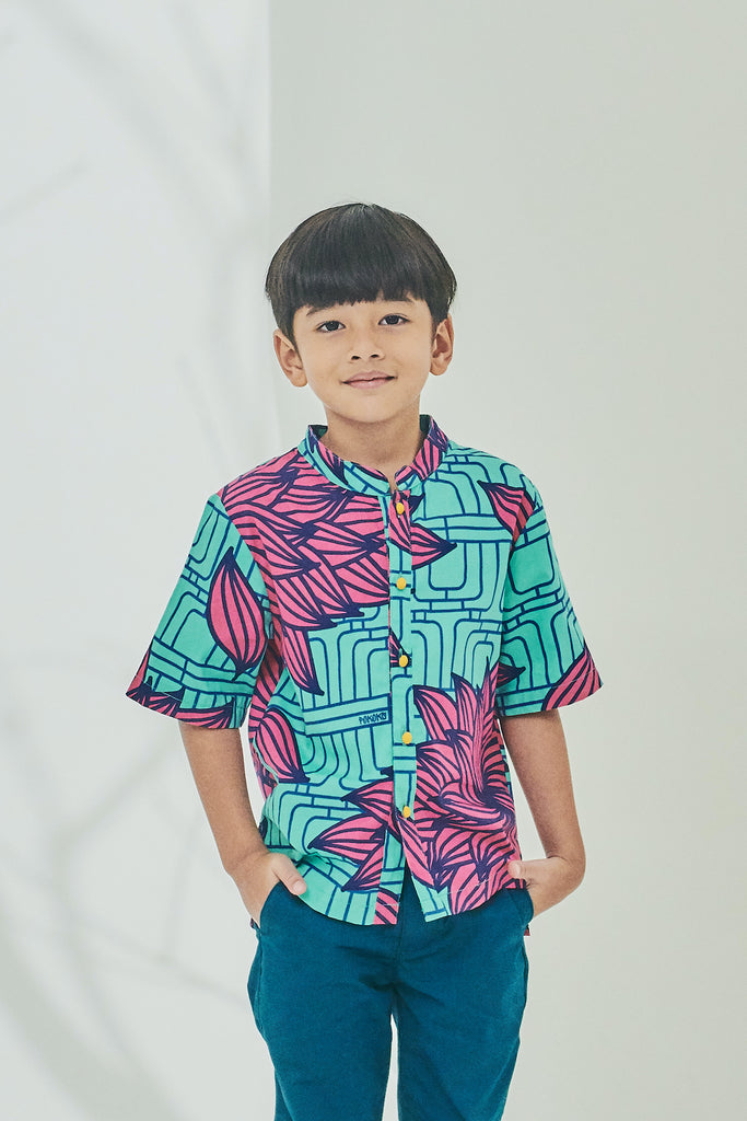 2021 Chinese Style Shirt for Boys