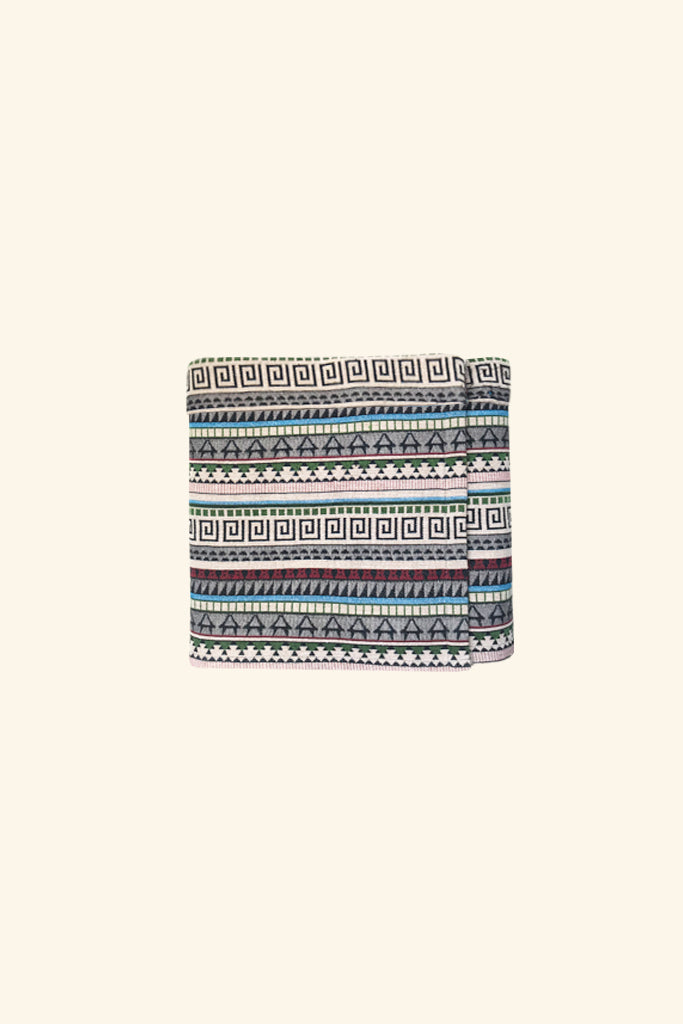 Instant samping pattern - khaki and grey