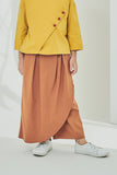 The Timur Skirt Pants - Almond Brown